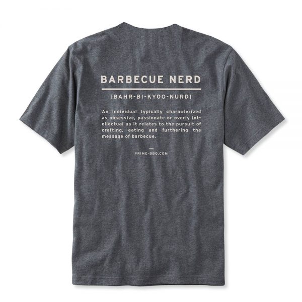 Prime Barbecue T-Shirt Barbecue Nerd Back