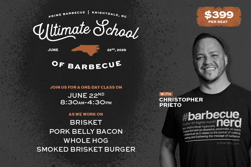 Ultimate School Of Barbecue – March 23rd 2025